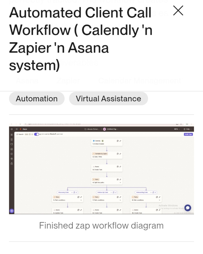 Zapier + Calendly call automation